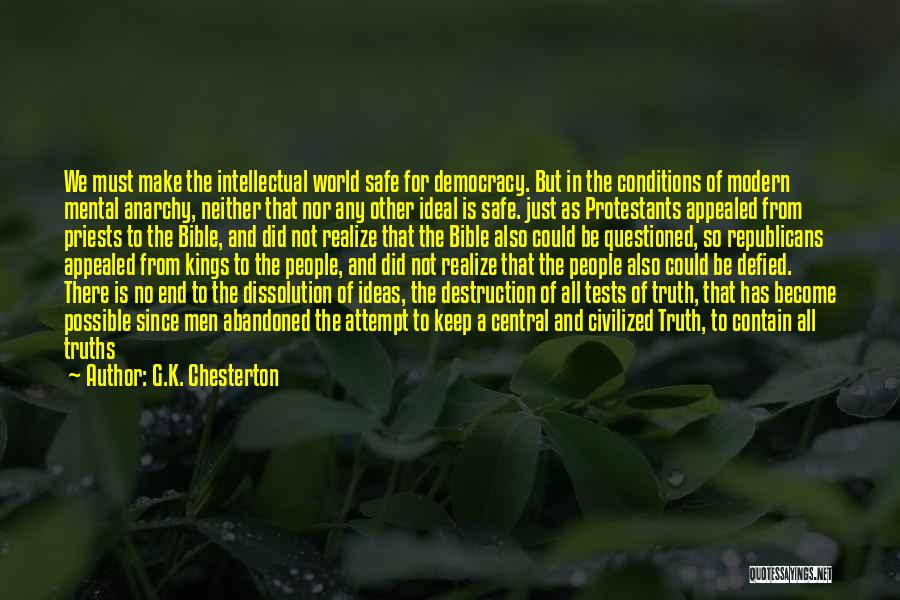 Words That Contain Quotes By G.K. Chesterton