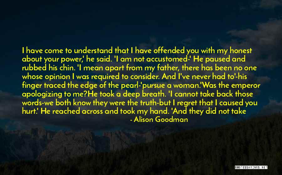 Words That Hurt Me Quotes By Alison Goodman Words That Hurt Me Quotes By Alison Goodman