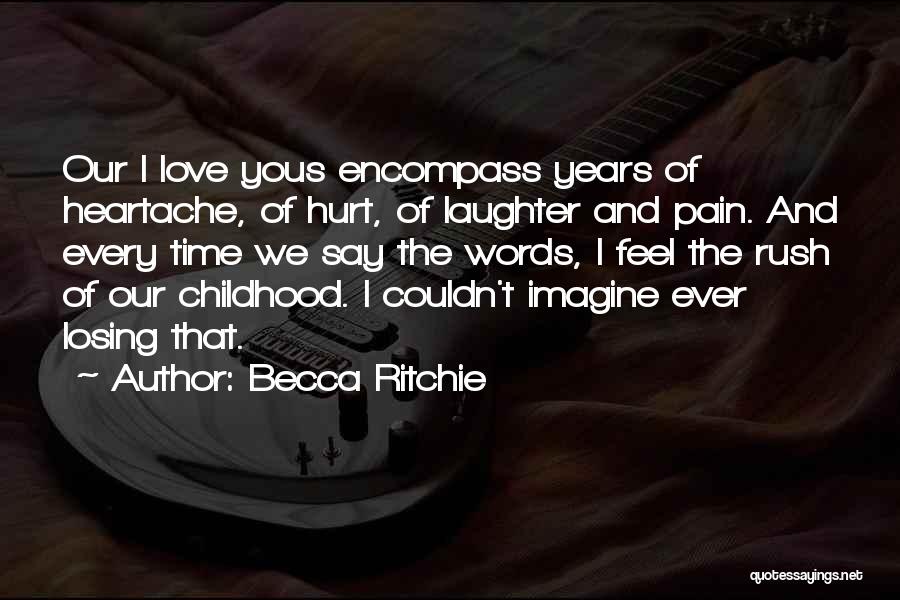 Words That Hurt Quotes By Becca Ritchie