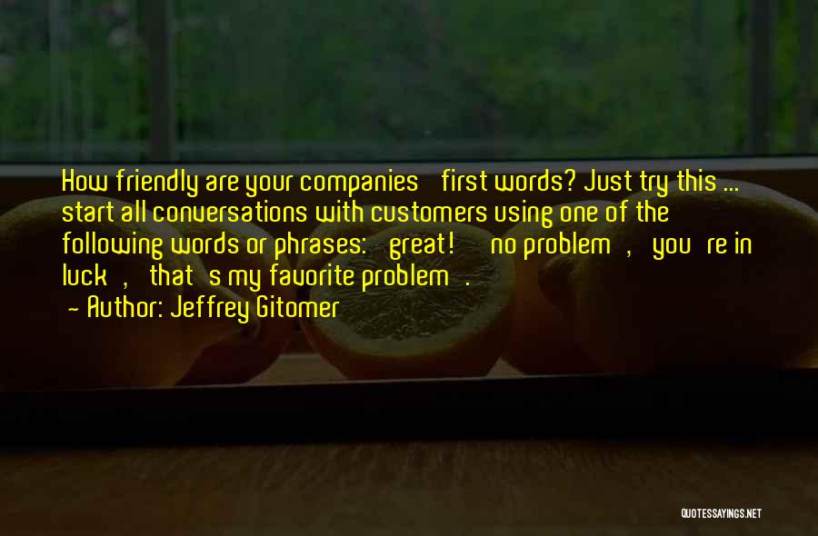 Words That Start With Quotes By Jeffrey Gitomer