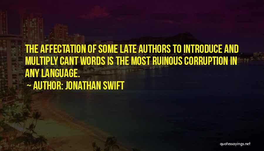 Words To Introduce Quotes By Jonathan Swift
