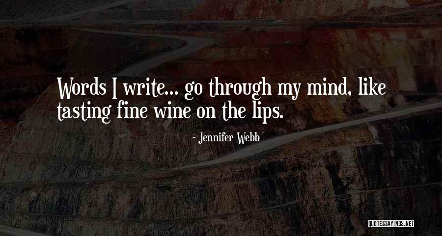 Words To Ponder Quotes By Jennifer Webb