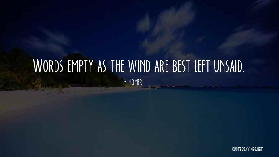 Words Unsaid Quotes By Homer Words Unsaid Quotes By Homer
