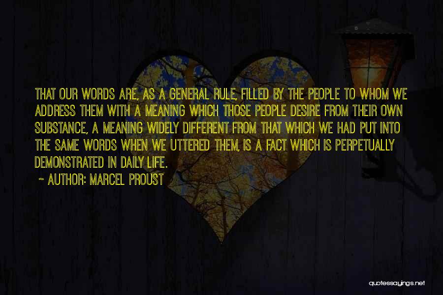 Words Uttered Quotes By Marcel Proust