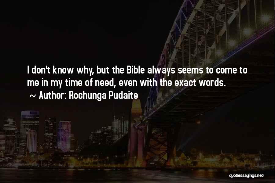 Words With Quotes By Rochunga Pudaite