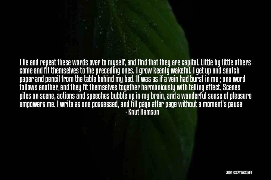 Words Without Actions Quotes By Knut Hamsun Words Without Actions Quotes By Knut Hamsun