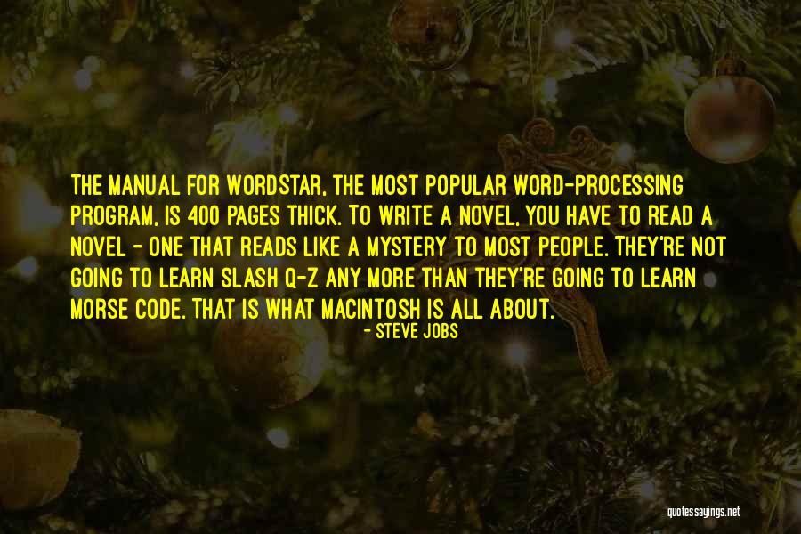 Wordstar Word Quotes By Steve Jobs Wordstar Word Quotes By Steve Jobs