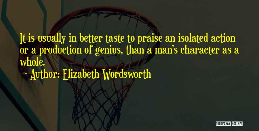 Wordsworth Quotes By Elizabeth Wordsworth