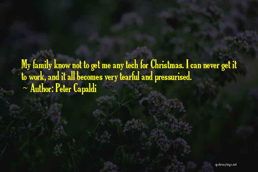 Work And Christmas Quotes By Peter Capaldi