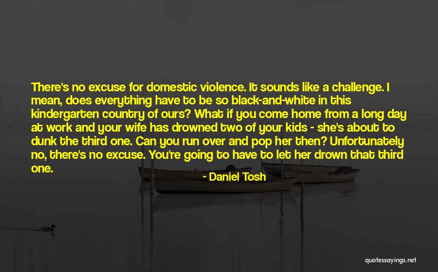 Work And Home Quotes By Daniel Tosh