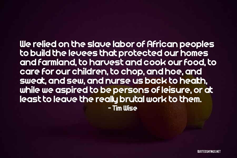 Work And Leisure Quotes By Tim Wise Work And Leisure Quotes By Tim Wise