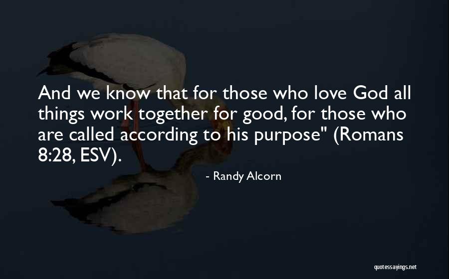 Work And Purpose Quotes By Randy Alcorn