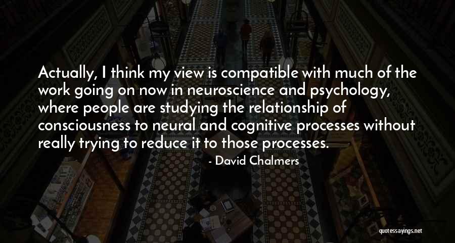 Work And Relationship Quotes By David Chalmers Work And Relationship Quotes By David Chalmers