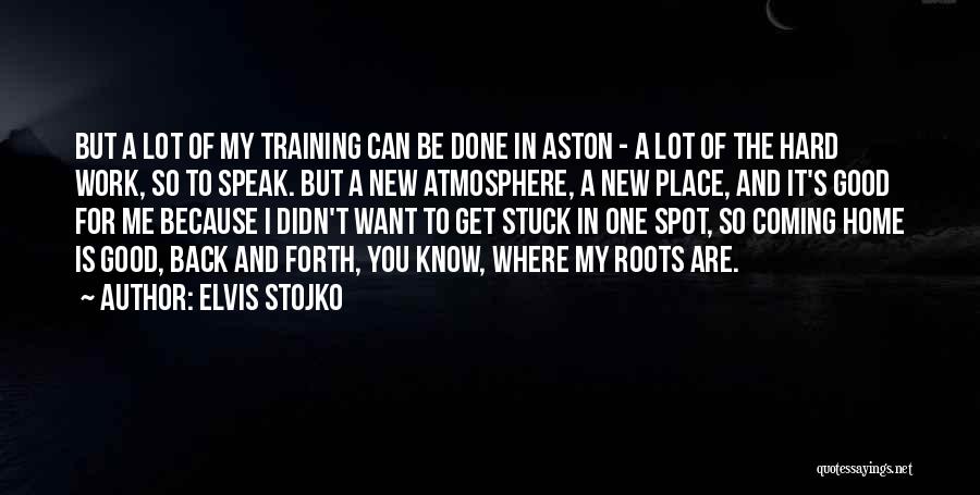 Work Atmosphere Quotes By Elvis Stojko