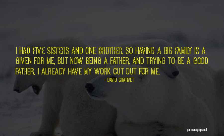 Work Being Family Quotes By David Charvet Work Being Family Quotes By David Charvet