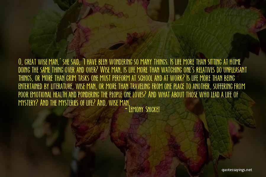 Work Being Family Quotes By Lemony Snicket Work Being Family Quotes By Lemony Snicket