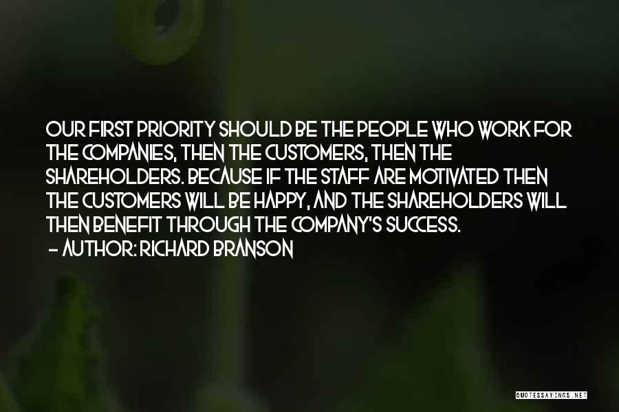 Work Benefits Quotes By Richard Branson