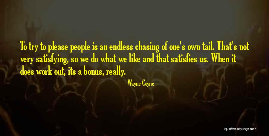 Work Bonus Quotes By Wayne Coyne