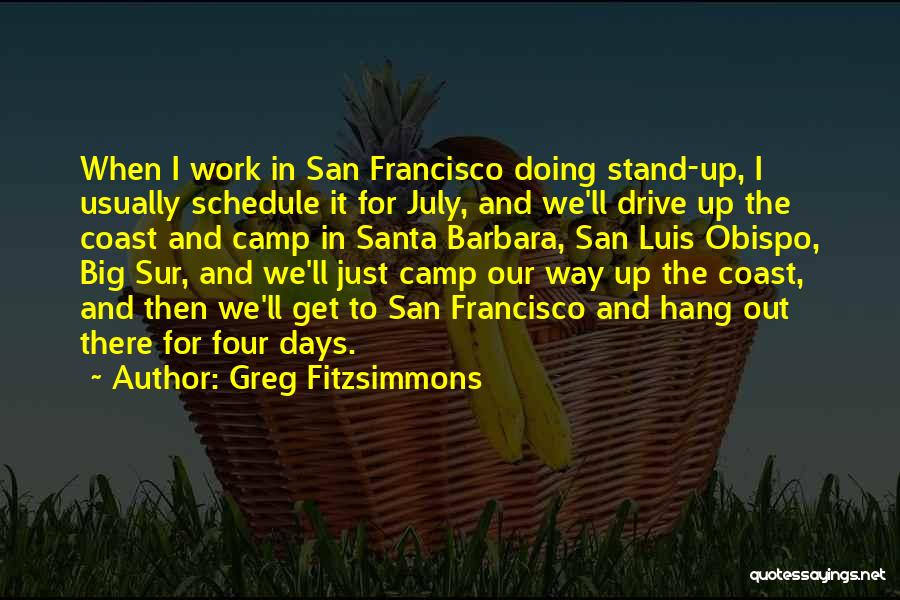 Work Camp Quotes By Greg Fitzsimmons