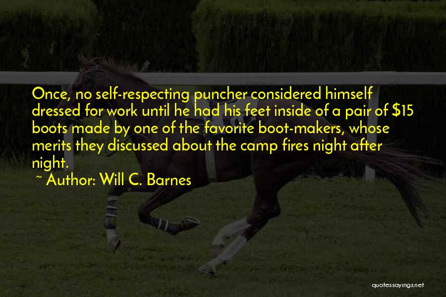Work Camp Quotes By Will C. Barnes