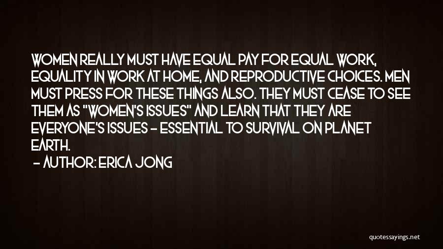 Work Choices Quotes By Erica Jong