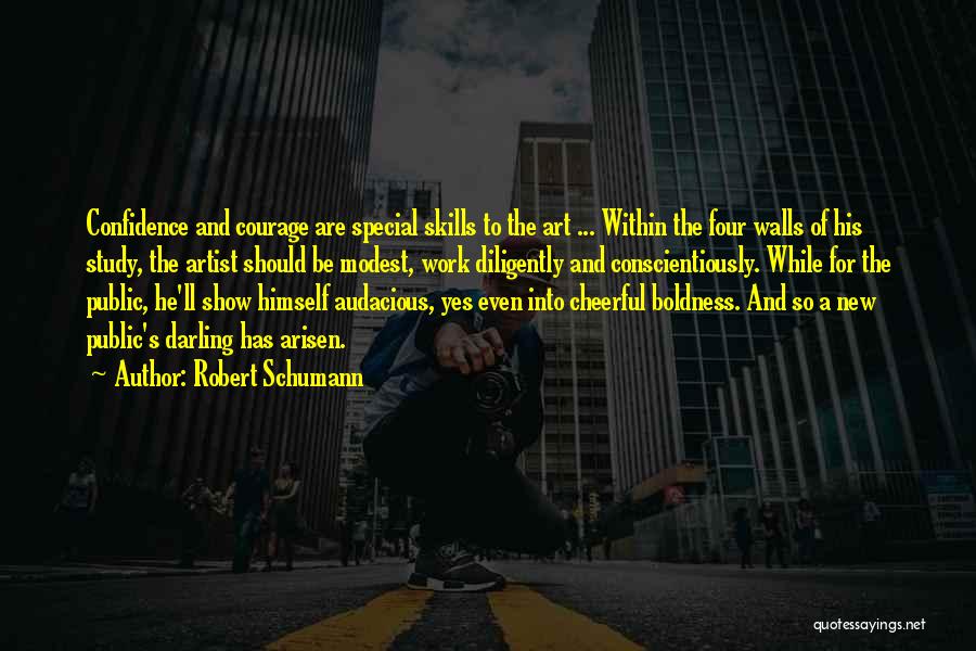 Work Diligently Quotes By Robert Schumann