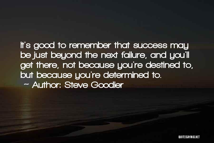 Work Ethic Success Quotes By Steve Goodier