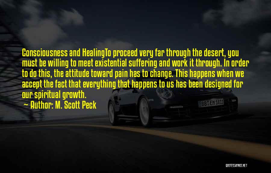 Work For Change Quotes By M. Scott Peck