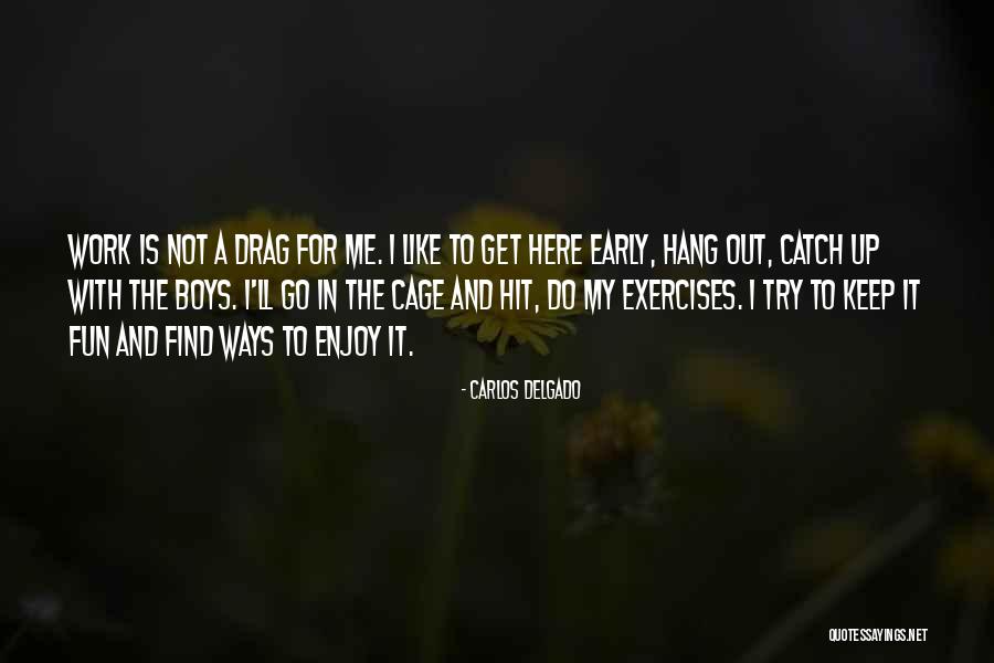 Work For Fun Quotes By Carlos Delgado Work For Fun Quotes By Carlos Delgado