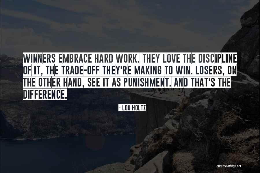 Work Hard Love Quotes By Lou Holtz Work Hard Love Quotes By Lou Holtz