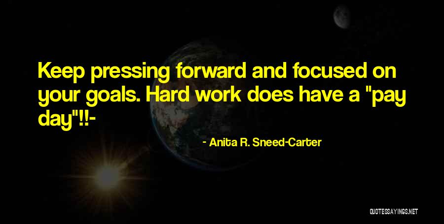 Work Hard Motivational Quotes By Anita R. Sneed-Carter