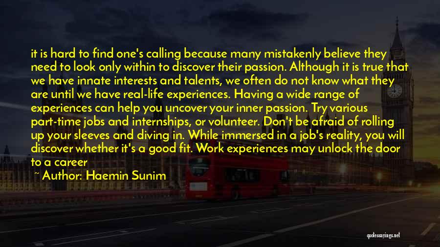 Work Hard Until Quotes By Haemin Sunim