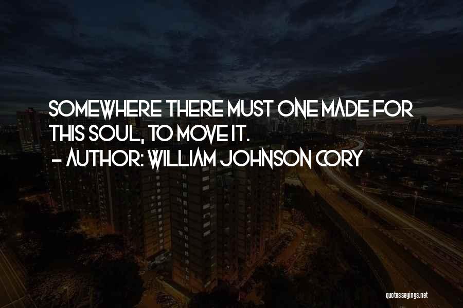 Work Immersion Quotes By William Johnson Cory