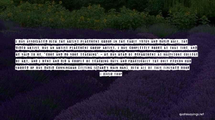 Work In Group Quotes By David Toop Work In Group Quotes By David Toop