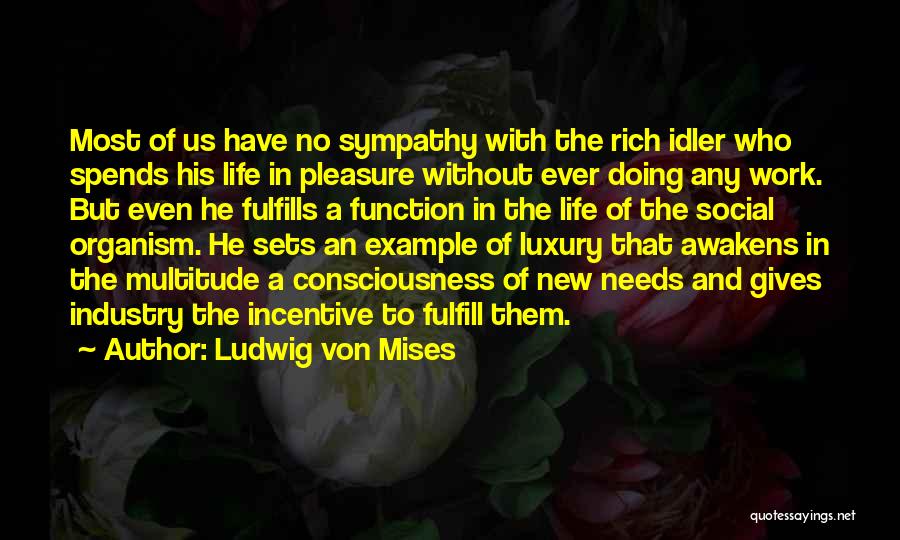 Work Incentive Quotes By Ludwig Von Mises