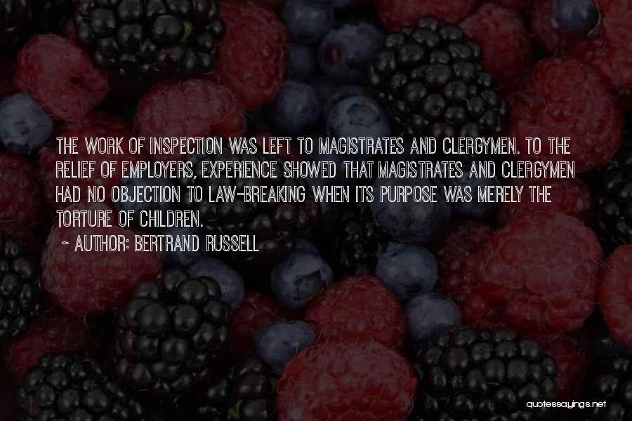 Work Inspection Quotes By Bertrand Russell