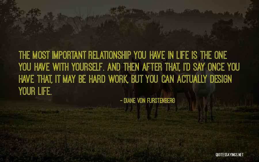 Work Is Important In Life Quotes By Diane Von Furstenberg Work Is Important In Life Quotes By Diane Von Furstenberg