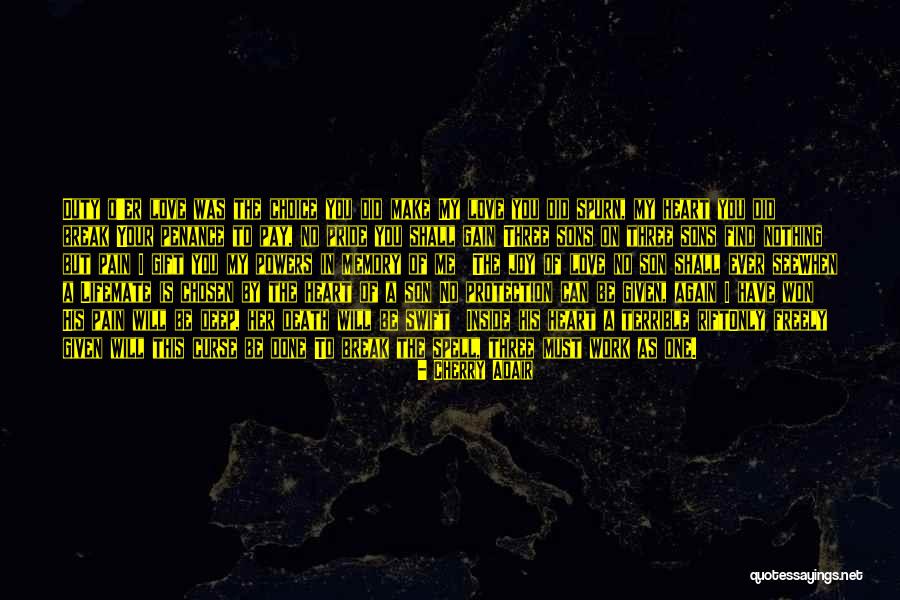 Work Is Inside Quotes By Cherry Adair Work Is Inside Quotes By Cherry Adair