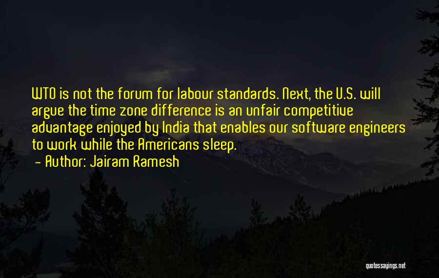 Work Is Unfair Quotes By Jairam Ramesh