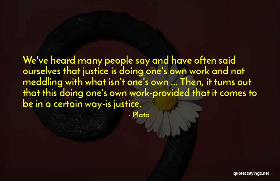 Work It Out Quotes By Plato