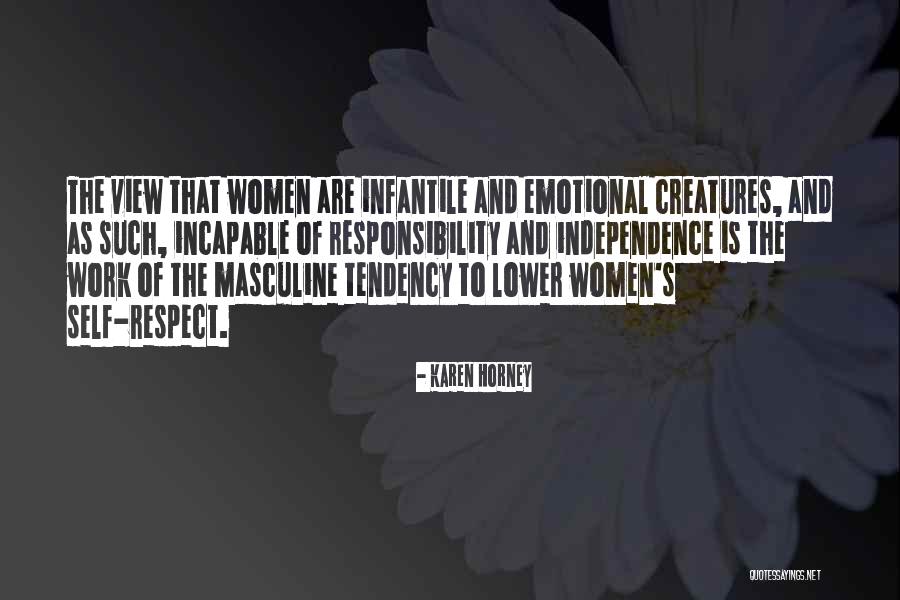 Work Karen Quotes By Karen Horney Work Karen Quotes By Karen Horney