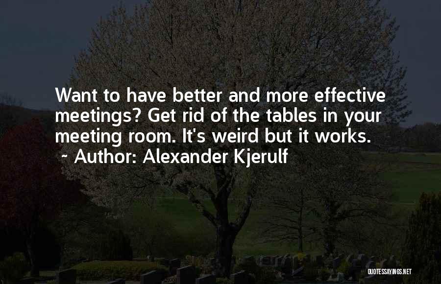 Work Life Balance Motivational Quotes By Alexander Kjerulf
