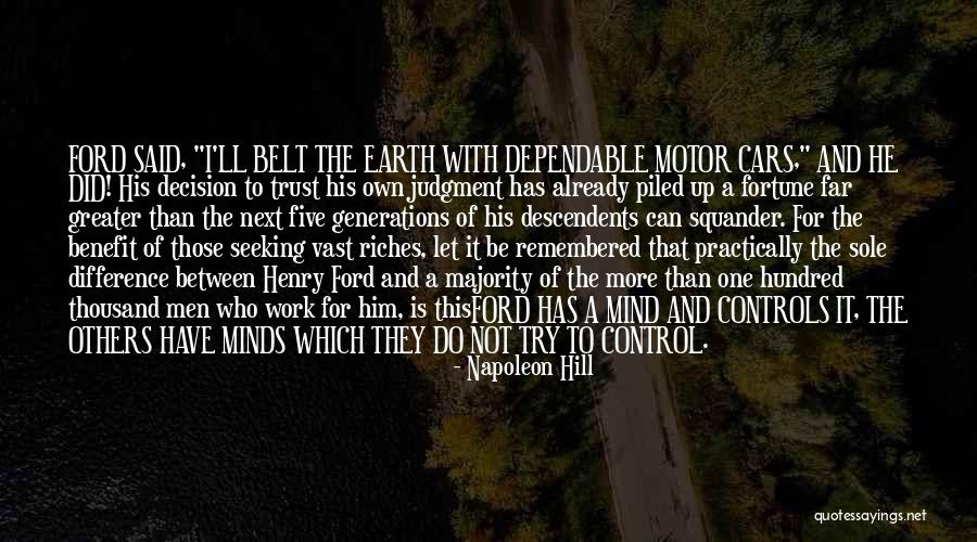 Work Of Mind Quotes By Napoleon Hill Work Of Mind Quotes By Napoleon Hill