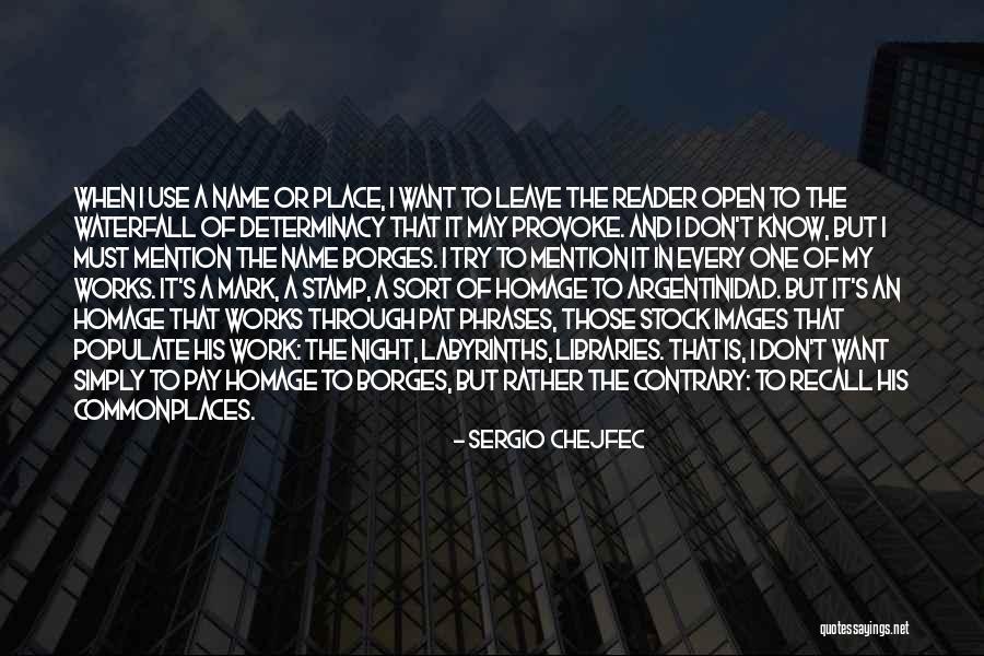 Work Phrases Quotes By Sergio Chejfec Work Phrases Quotes By Sergio Chejfec