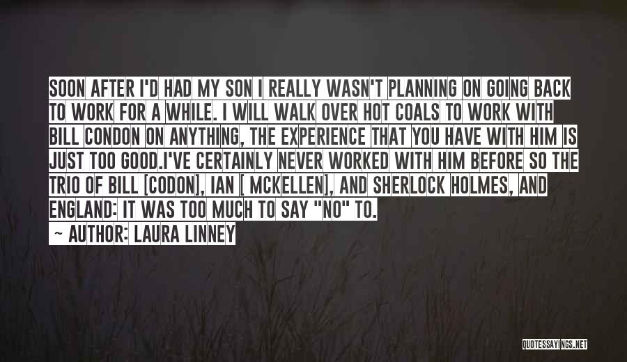 Work Planning Quotes By Laura Linney