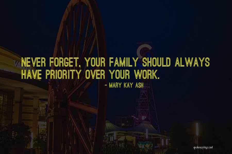 Work Priorities Quotes By Mary Kay Ash Work Priorities Quotes By Mary Kay Ash