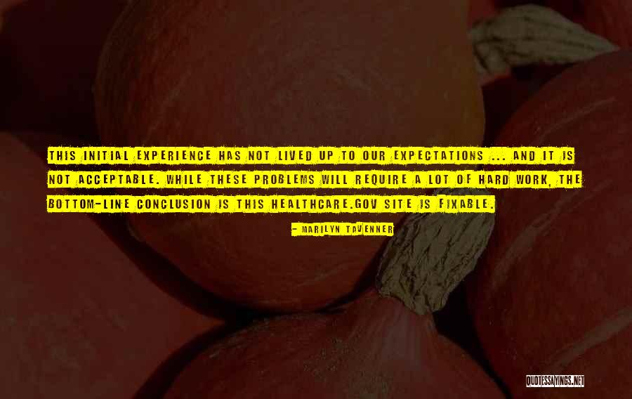 Work Problems Quotes By Marilyn Tavenner Work Problems Quotes By Marilyn Tavenner