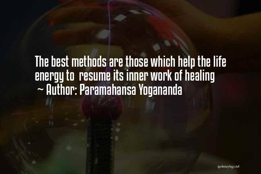 Work Resume Quotes By Paramahansa Yogananda