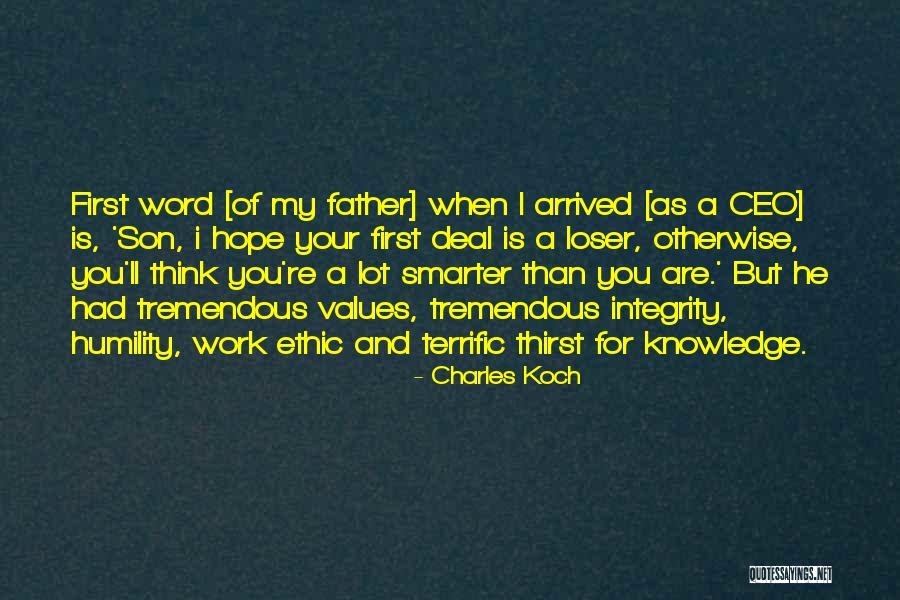 Work Smarter Quotes By Charles Koch Work Smarter Quotes By Charles Koch