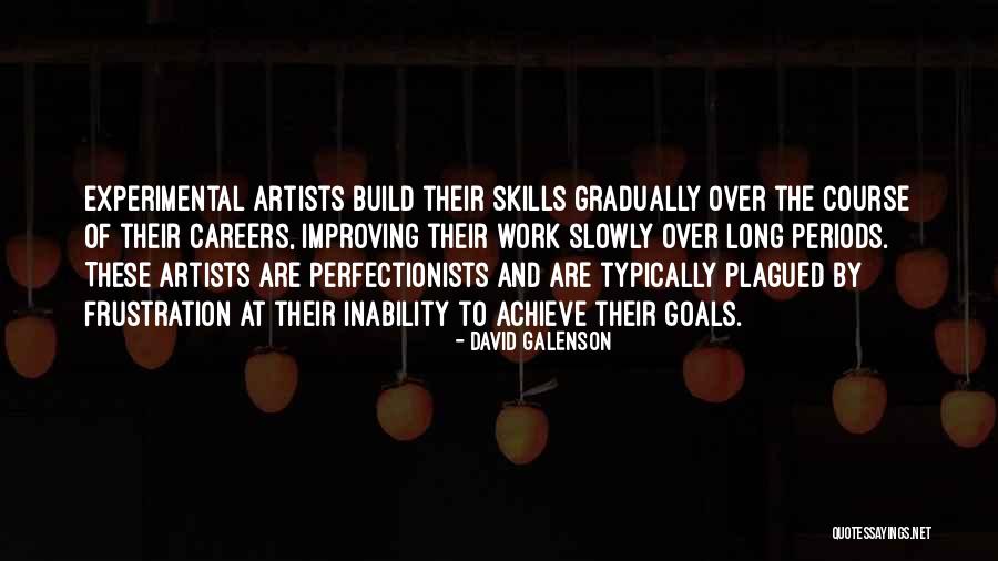 Work To Achieve Your Goals Quotes By David Galenson Work To Achieve Your Goals Quotes By David Galenson